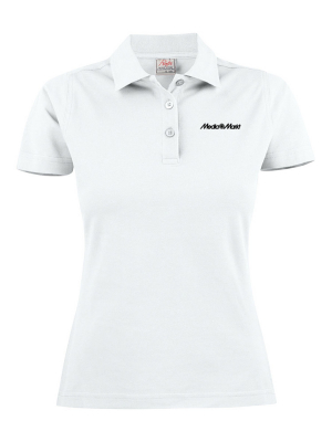 Damen Poloshirt Surf Weiss